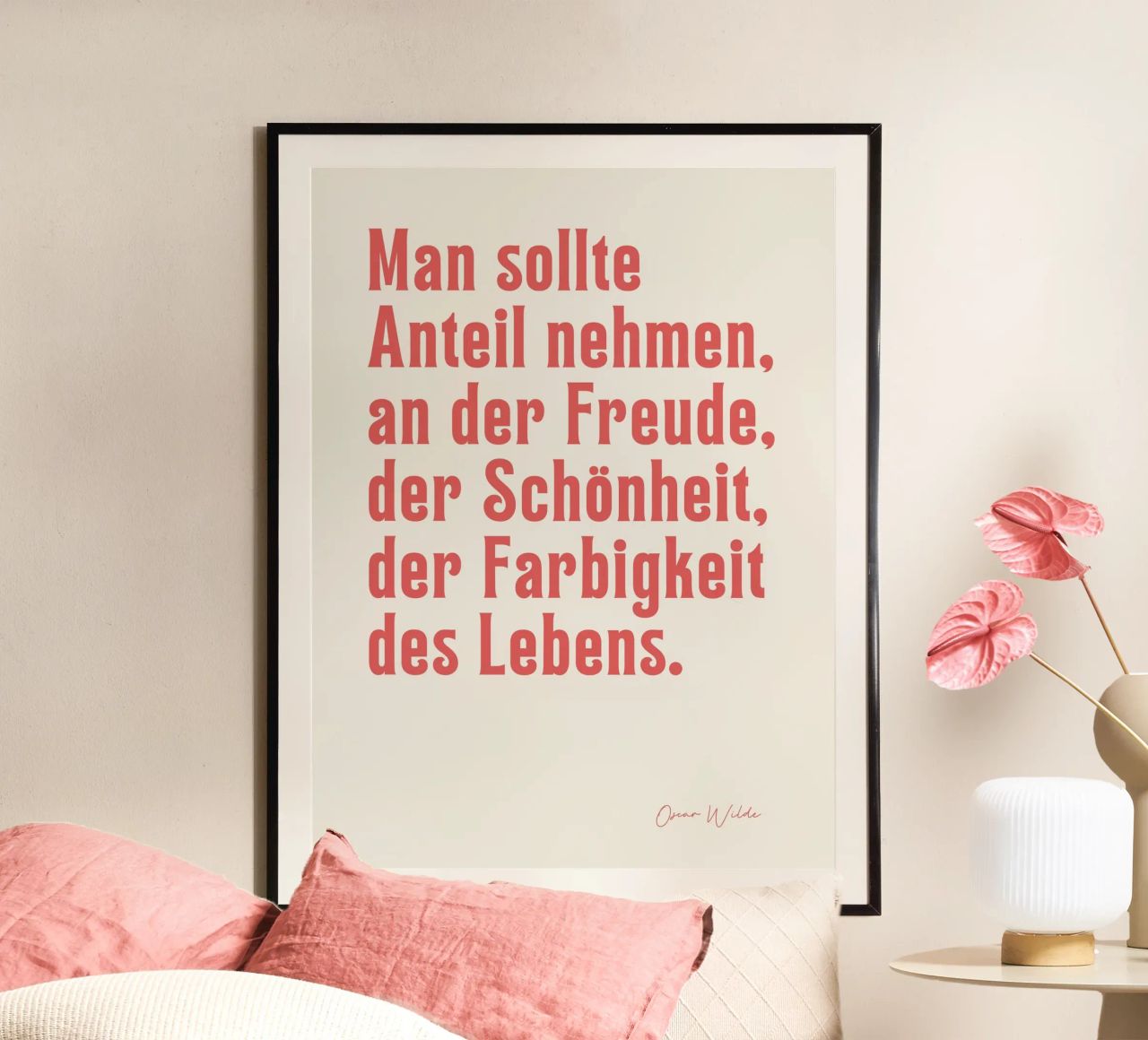 Freude am Leben Poster von Ohkimiko