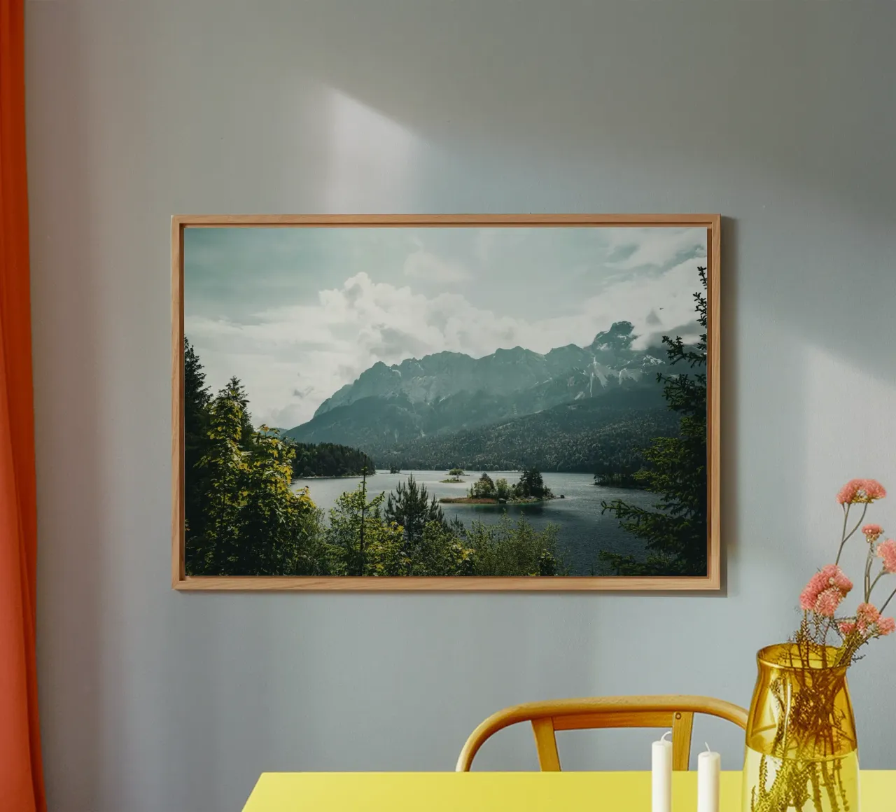 Eibsee 3 alluminio dibond da Flo Klein