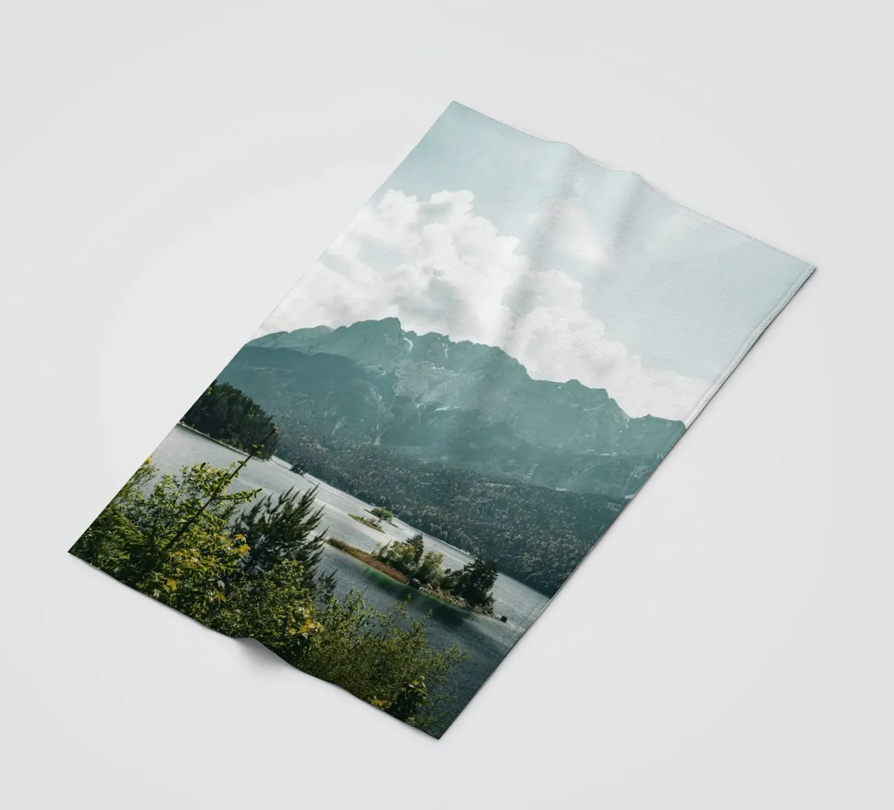 Eibsee 3 coperta in pile da Flo Klein