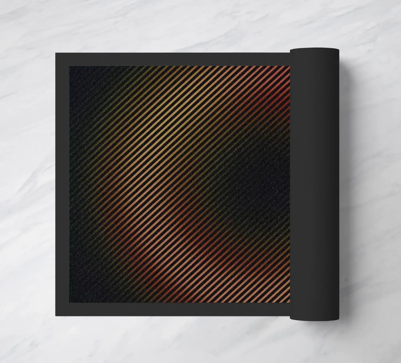 Burn doormat by Bryon S. White