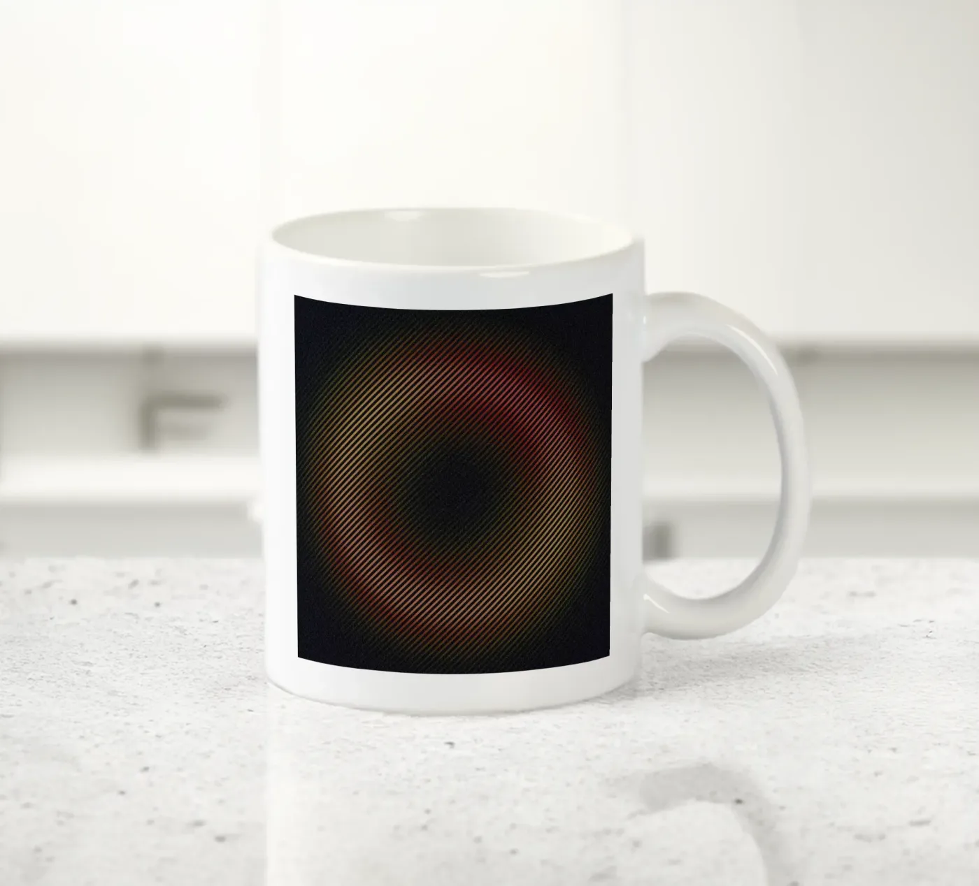 Burn ceramic mug by Bryon S. White