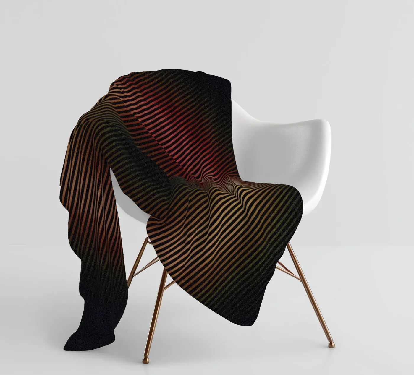 Burn Fleecedecke von Bryon S. White