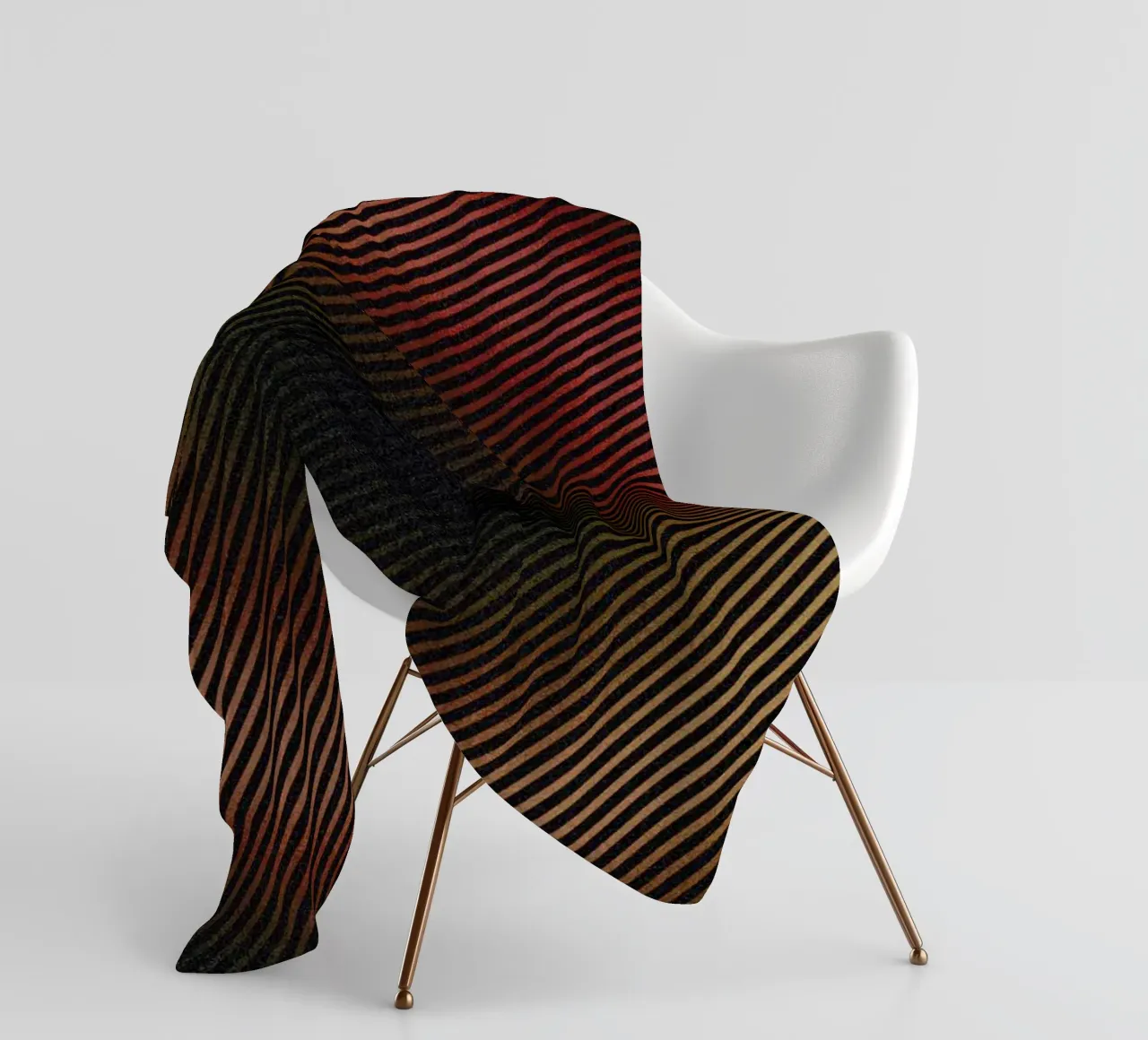 Burn Fleecedecke von Bryon S. White