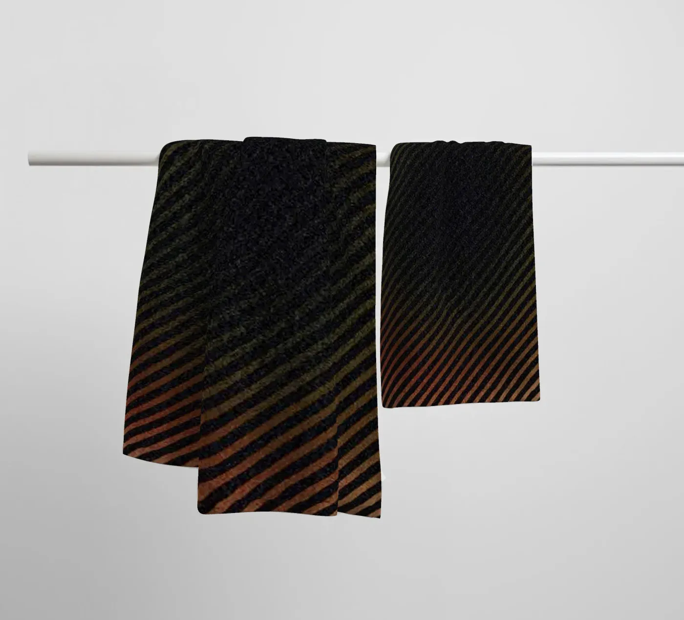 Burn towel by Bryon S. White