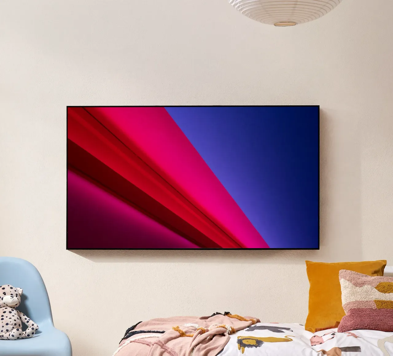 Pink Stripes plexiglass da Flo Klein