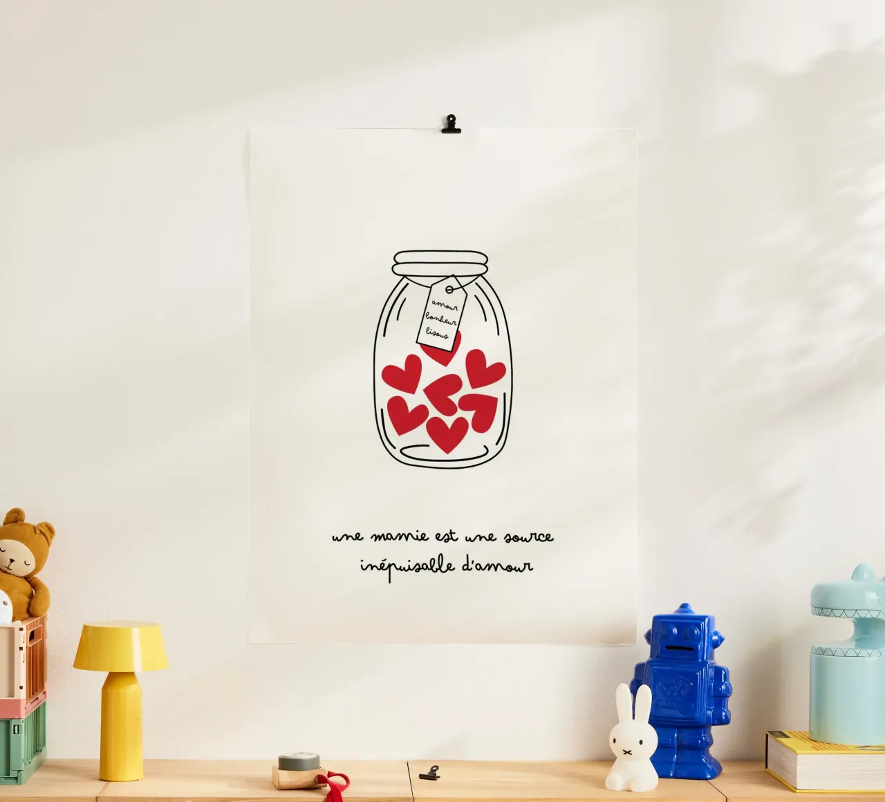 Réserve d'amour poster da Idées & Création
