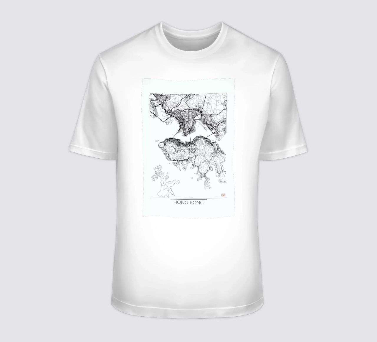 Hong Kong Minimal t-shirt da Hubert Roguski