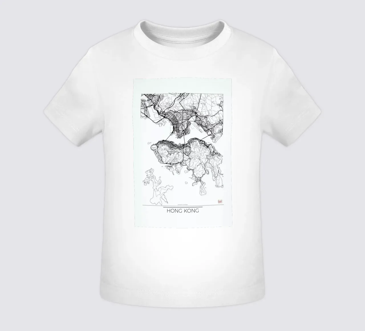 Hong Kong Minimal camiseta de bebé de Hubert Roguski