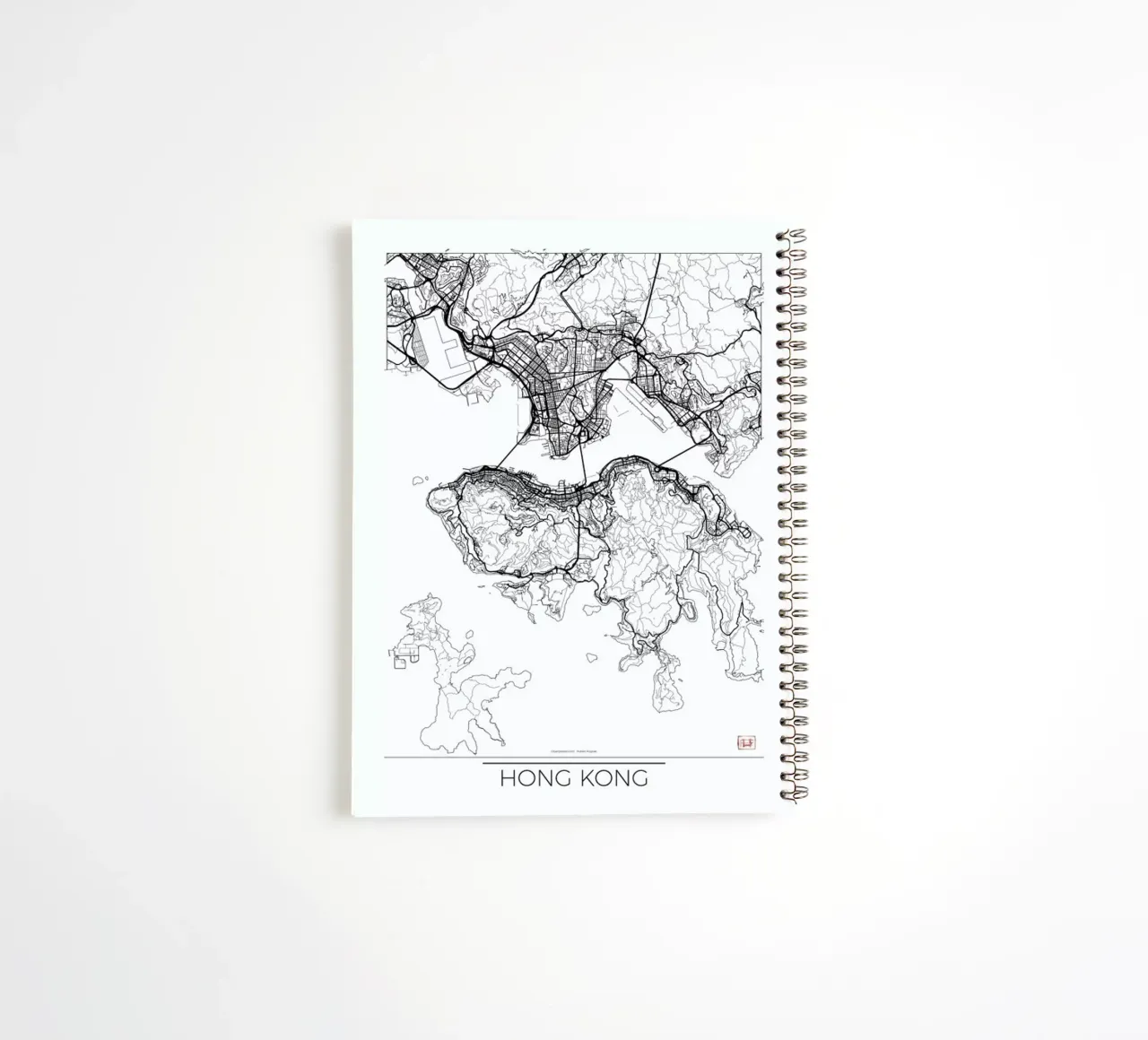 Hong Kong Minimal diario ad anelli da Hubert Roguski