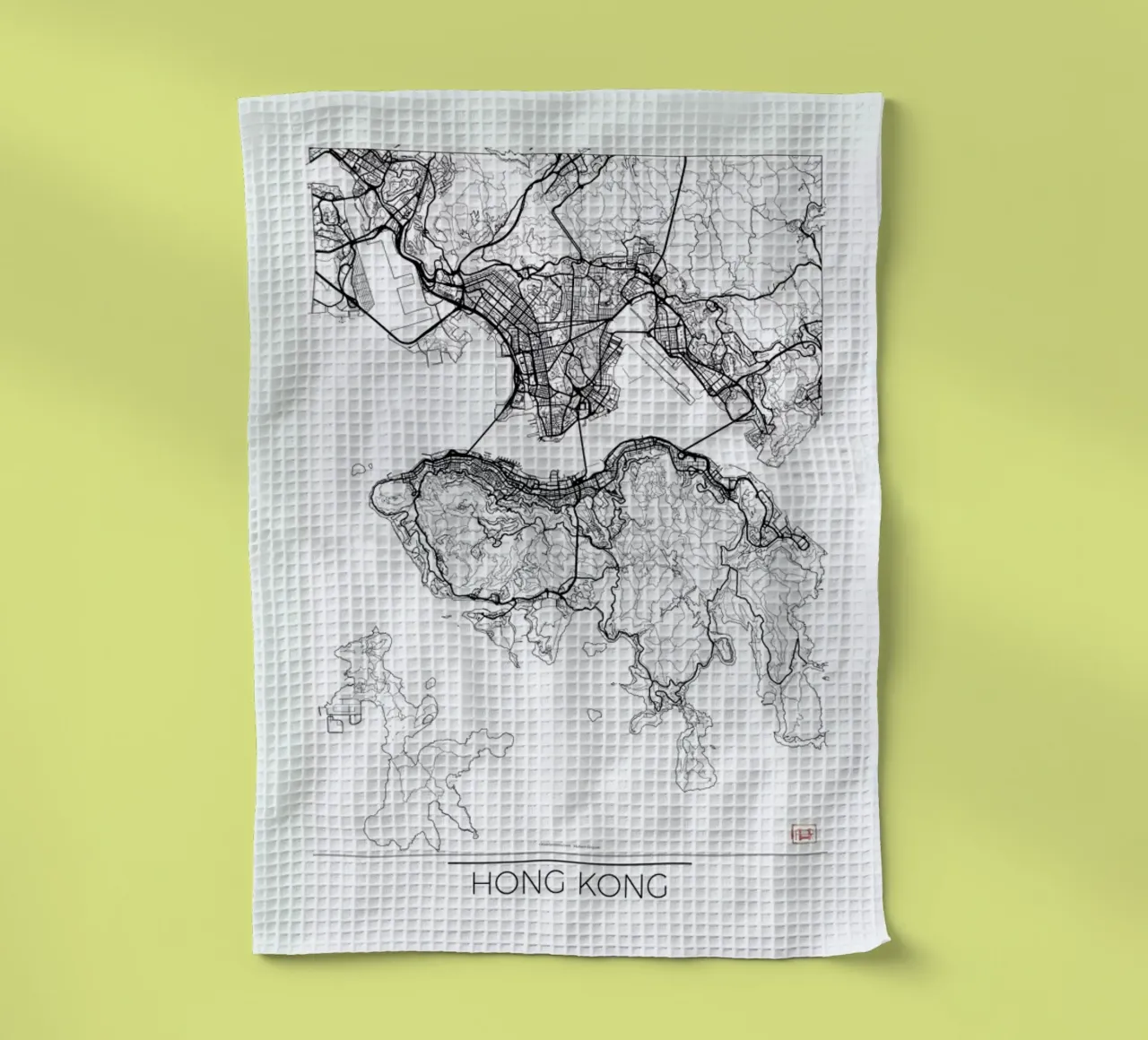 Hong Kong Minimal canovaccio da cucina da Hubert Roguski