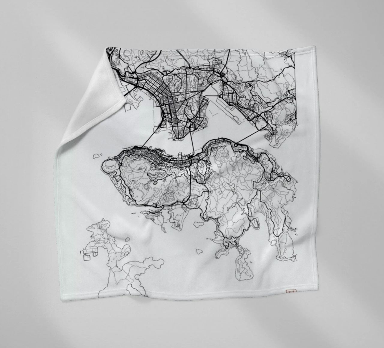 Hong Kong Minimal coperta in pile da Hubert Roguski