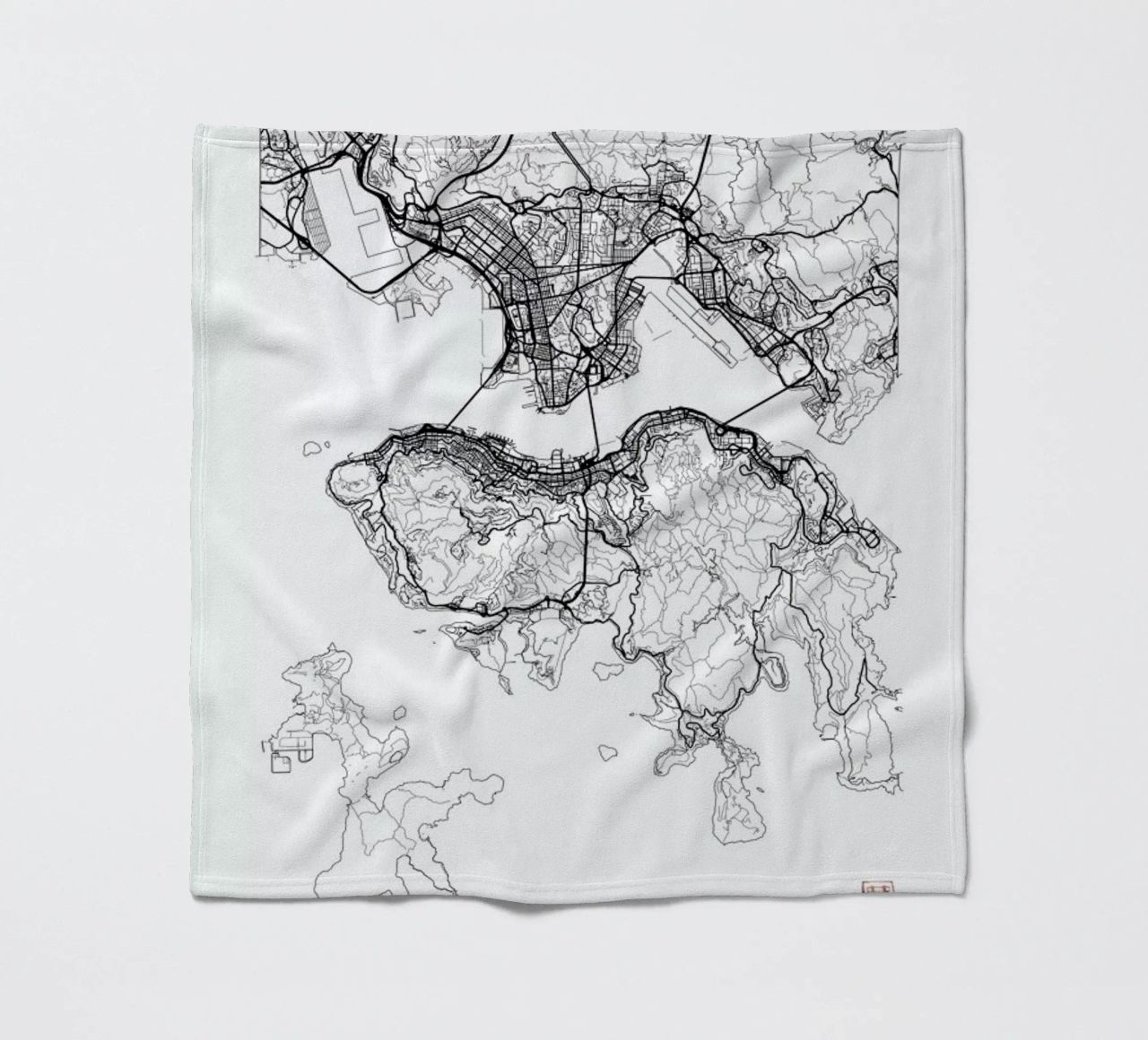 Hong Kong Minimal coperta in pile da Hubert Roguski