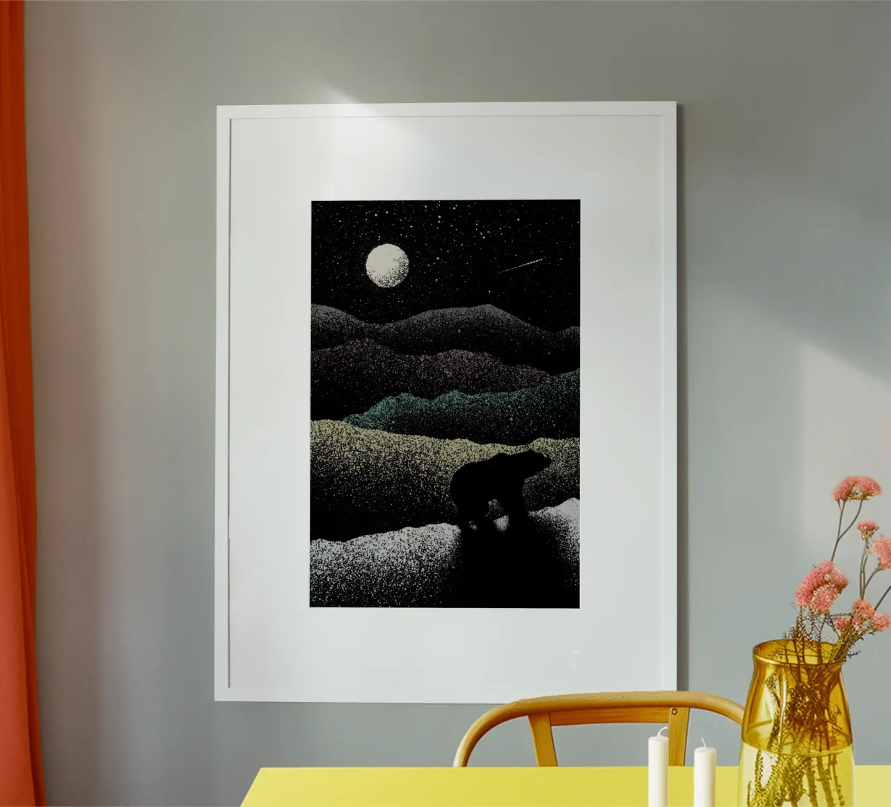 Wandering bear poster da Florent Bodart