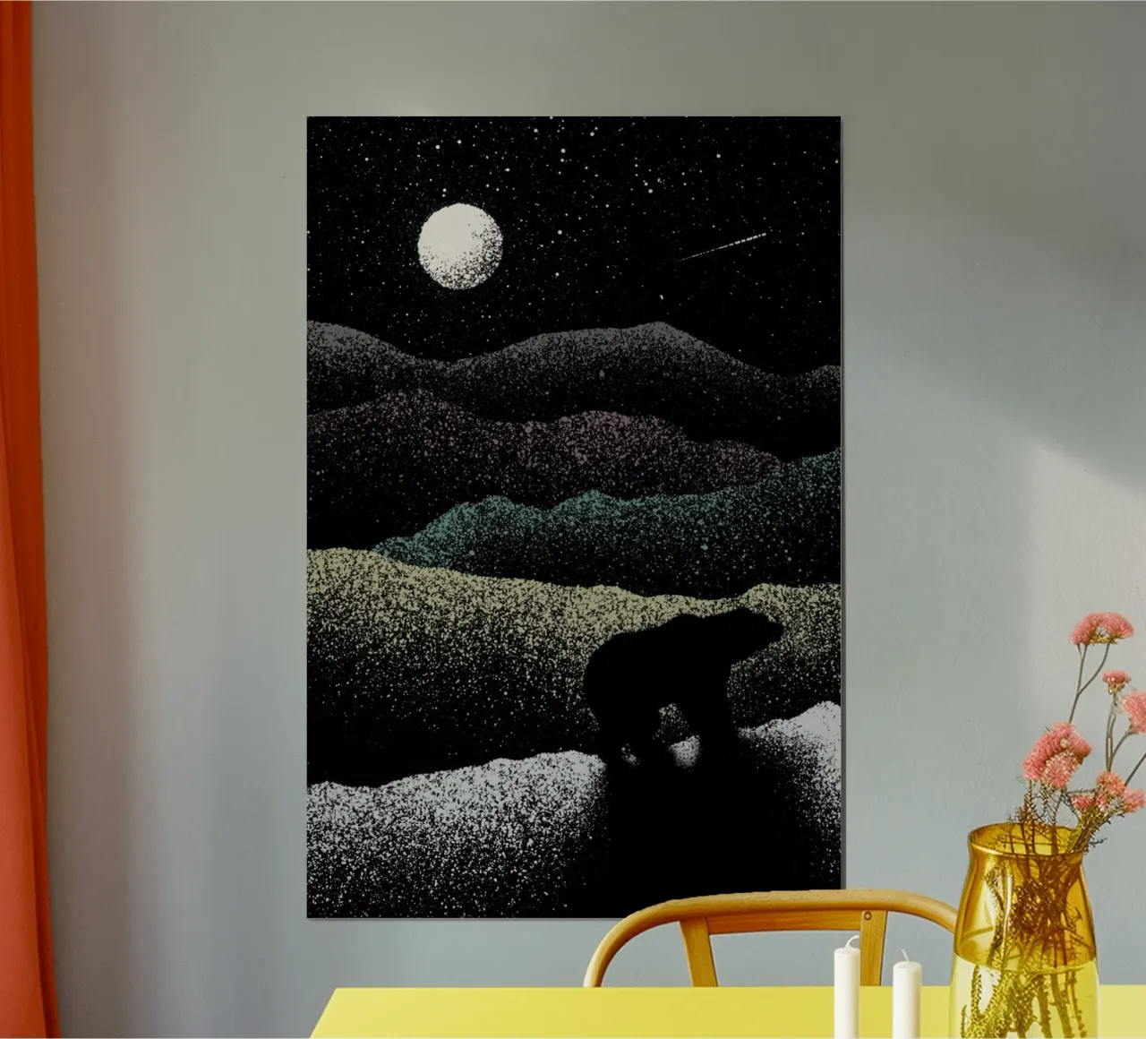 Wandering bear poster da Florent Bodart