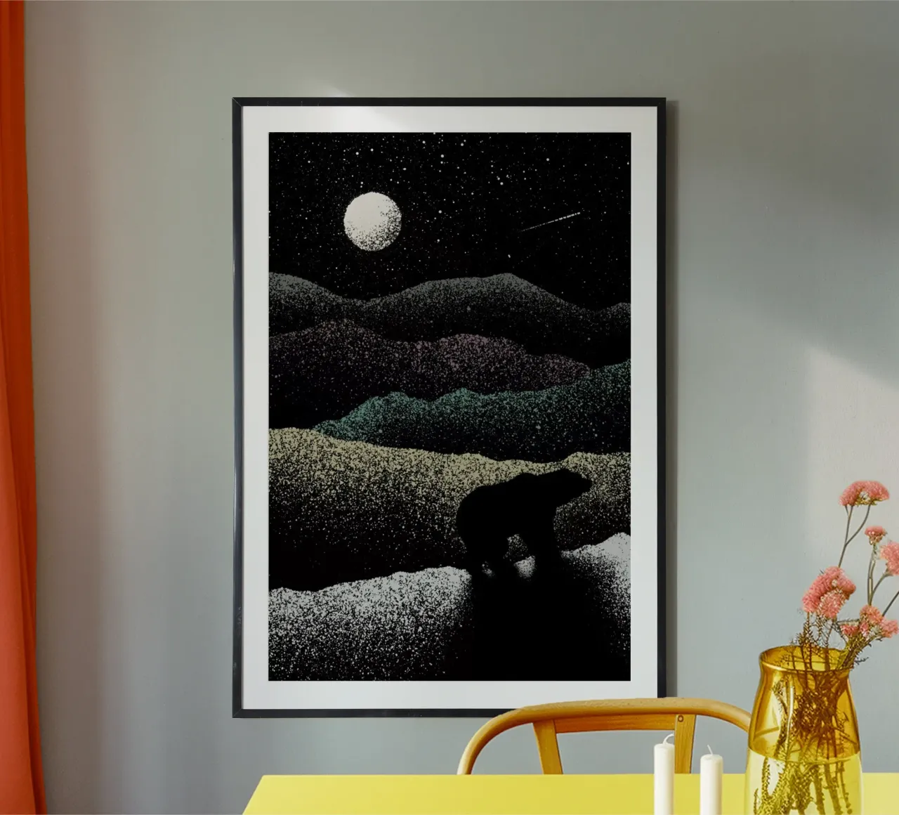 Wandering bear poster da Florent Bodart