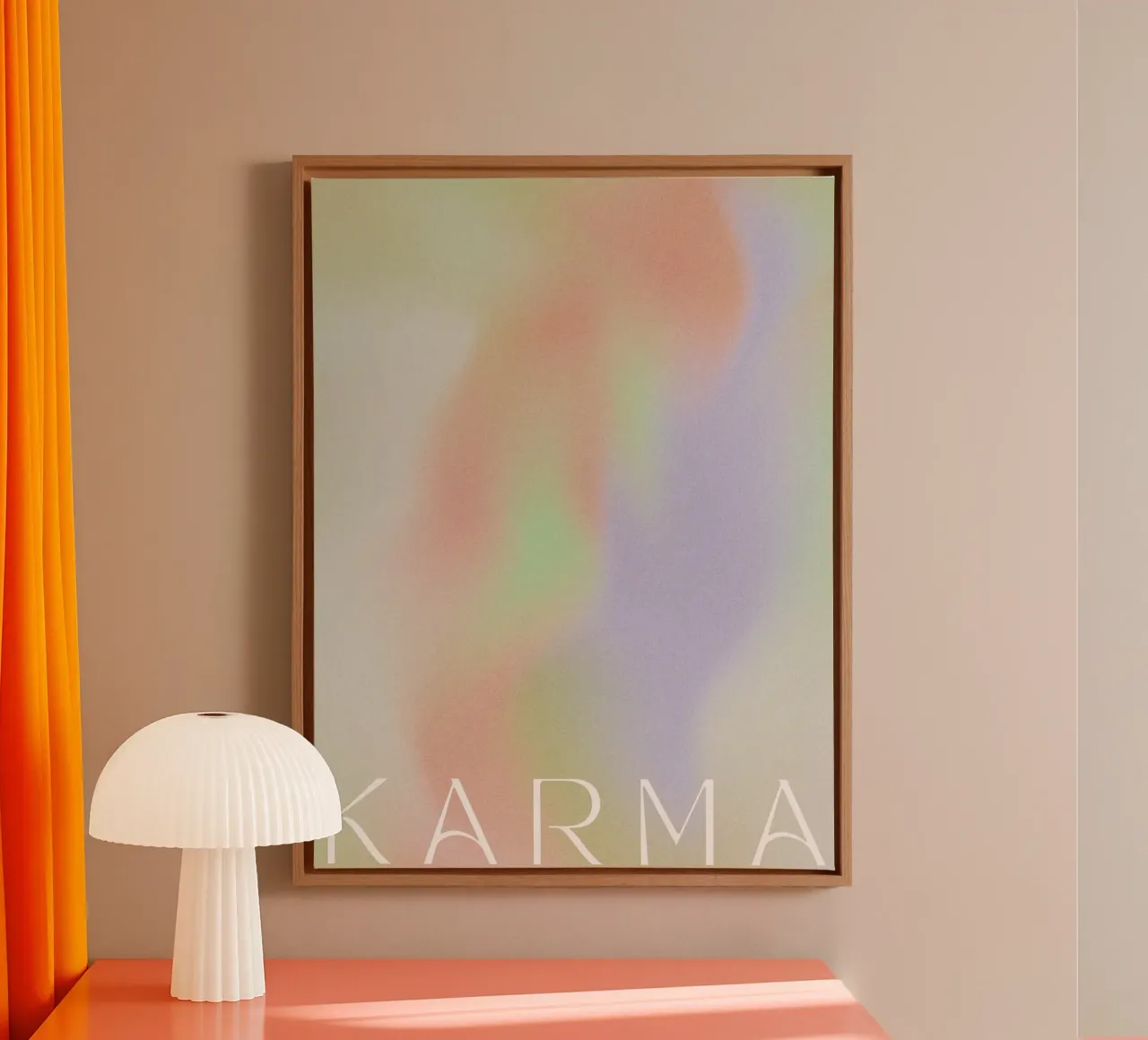Karma tela con Cornice a cassetta da treechild