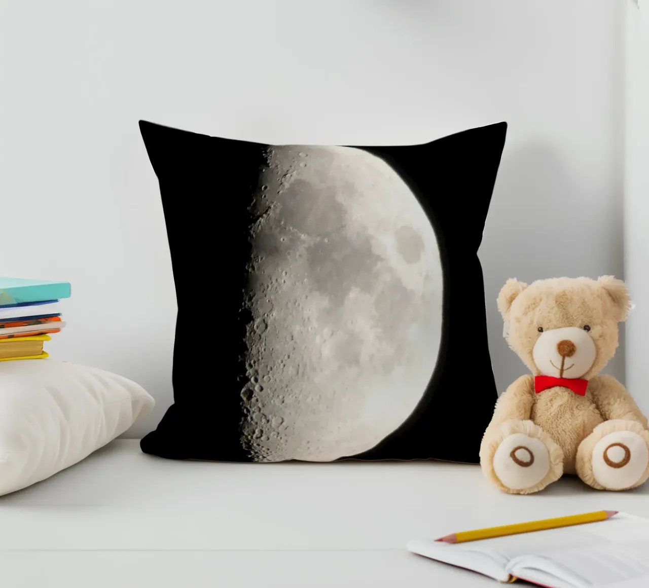 Demi Lune dans l'obscurité cuscino da Estelle Création