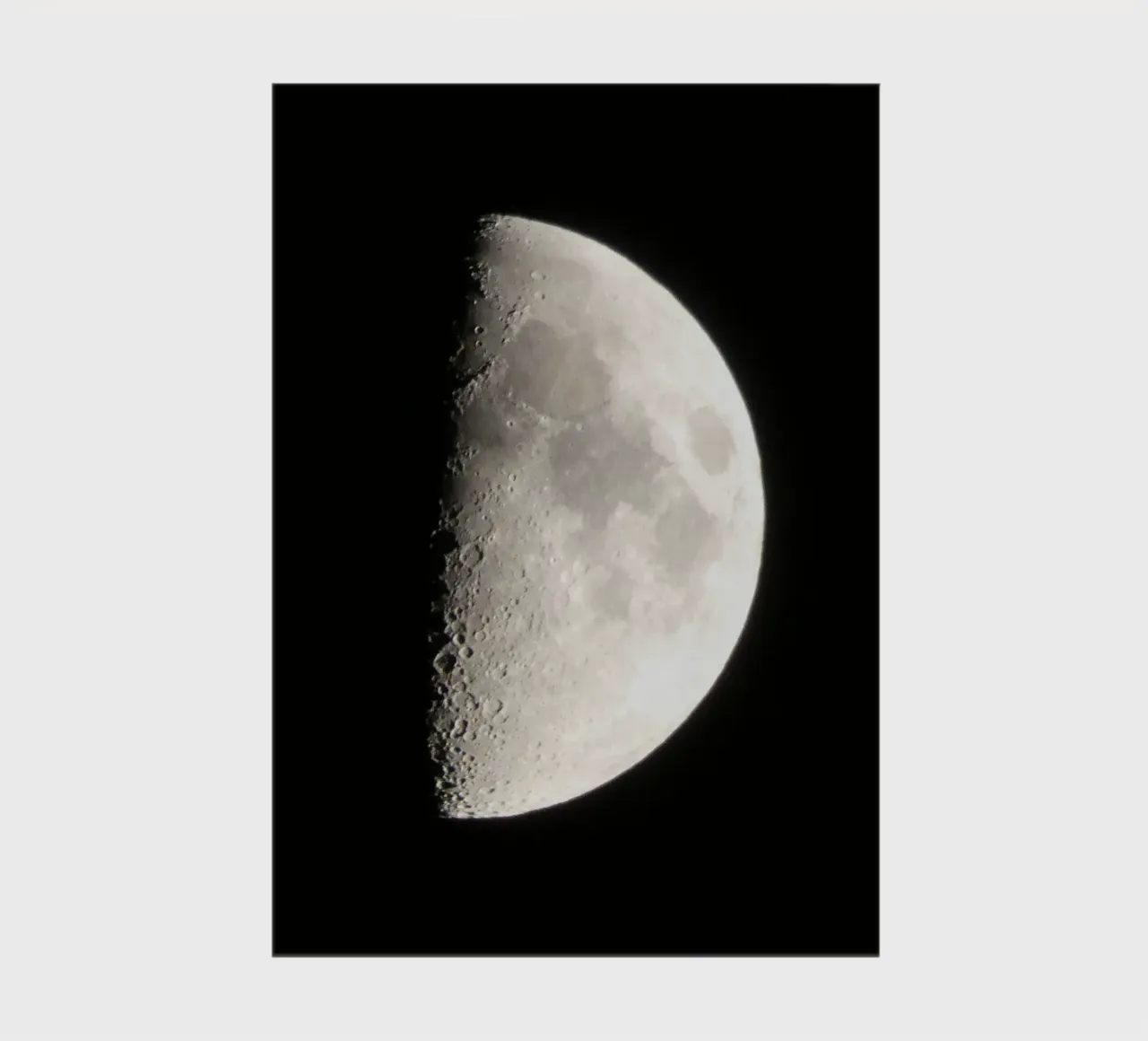 Demi Lune dans l'obscurité notebook by Estelle Création