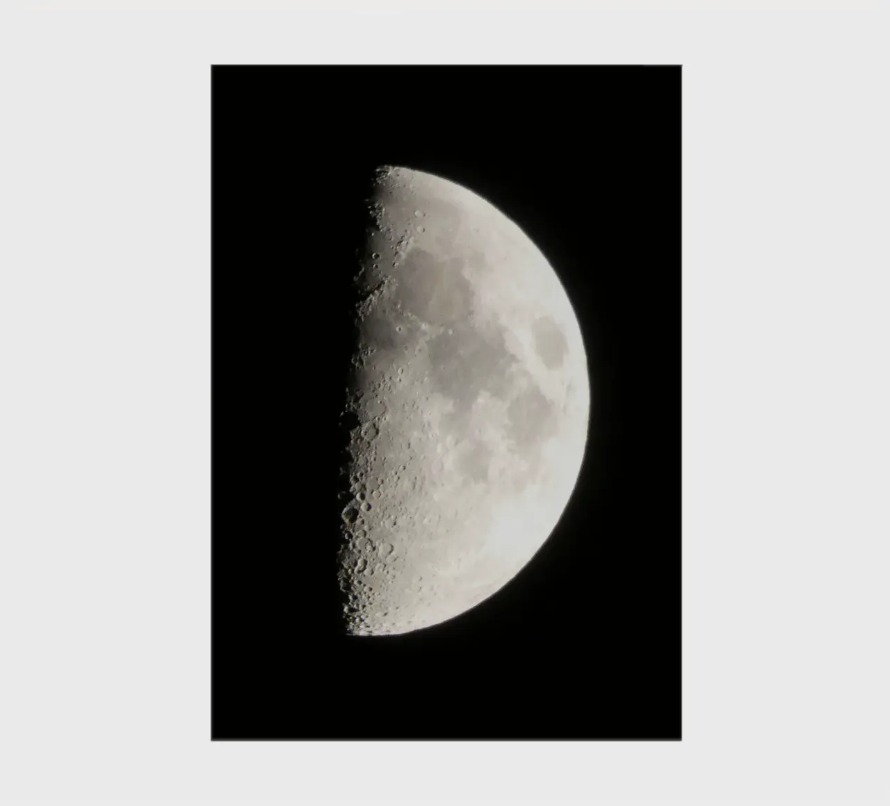 Demi Lune dans l'obscurité notebook by Estelle Création