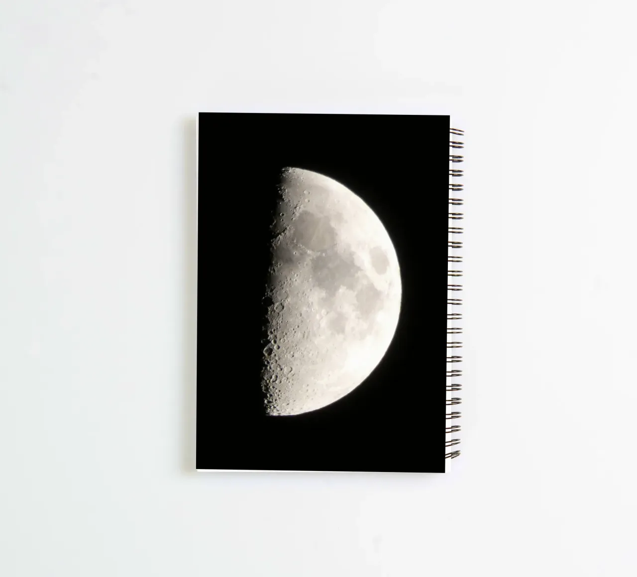 Demi Lune dans l'obscurité diario ad anelli da Estelle Création