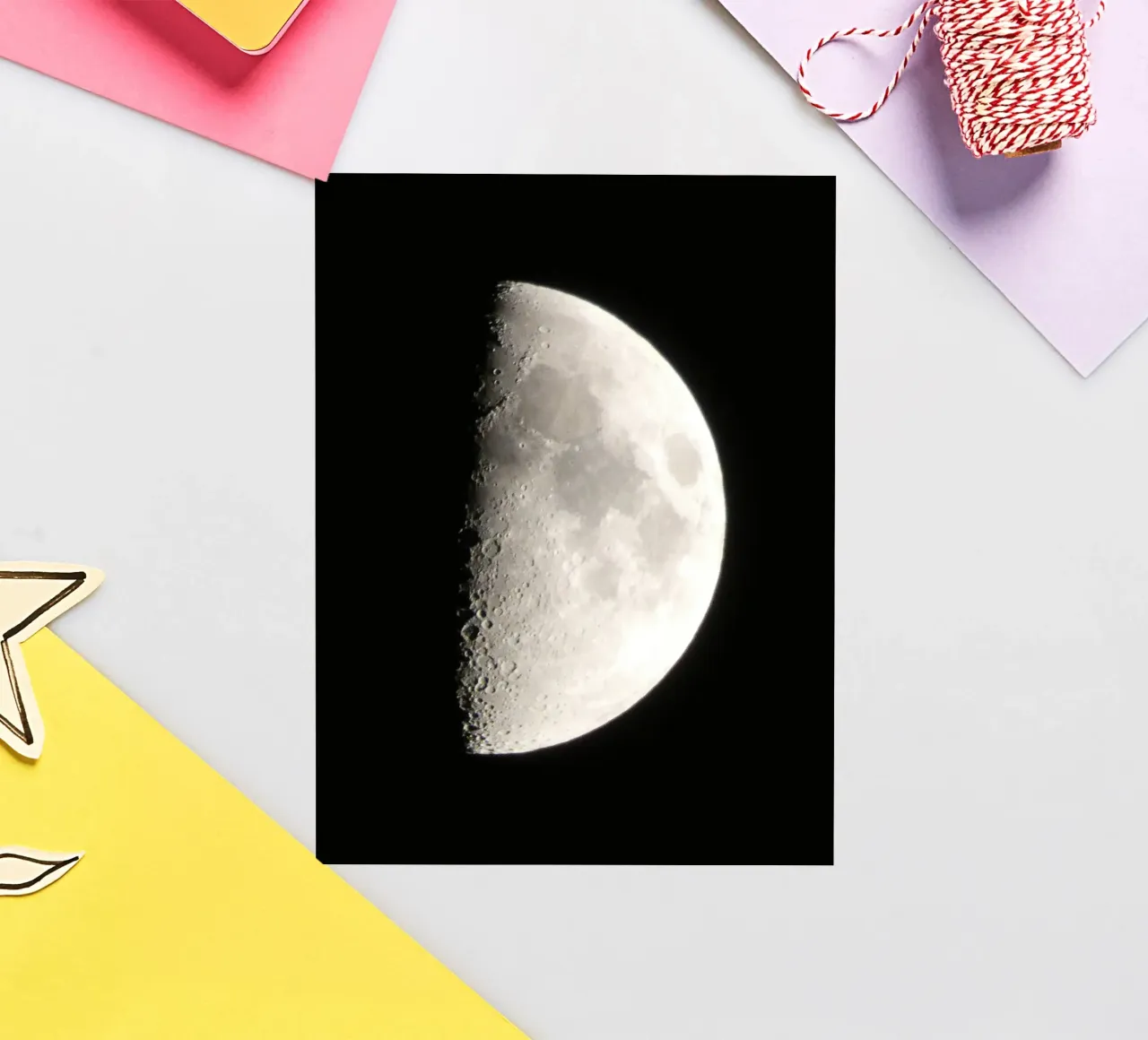 Demi Lune dans l'obscurité adesivo da Estelle Création