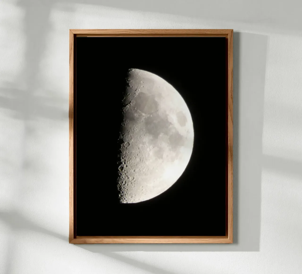 Demi Lune dans l'obscurité alluminio dibond da Estelle Création