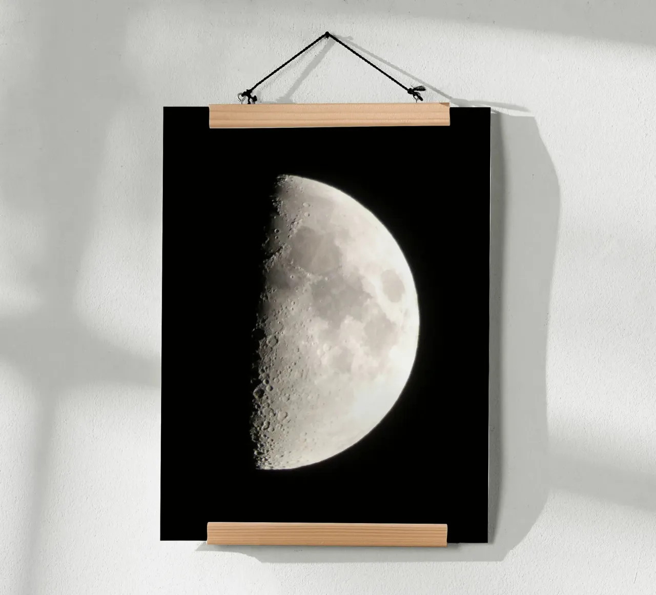 Demi Lune dans l'obscurité carta hahnemühle da Estelle Création
