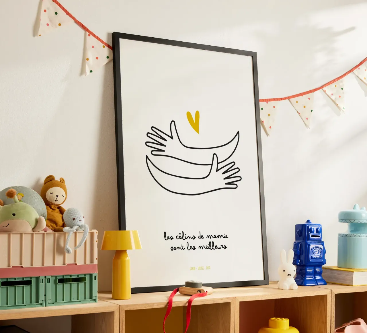 Câlins de mamie poster da Idées & Création