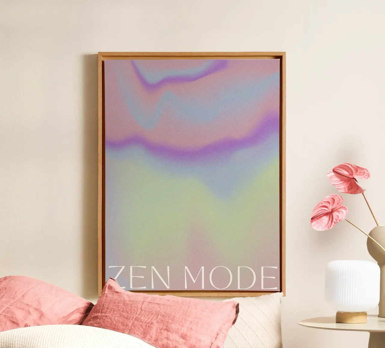 Zen Mode tela con Cornice a cassetta da treechild