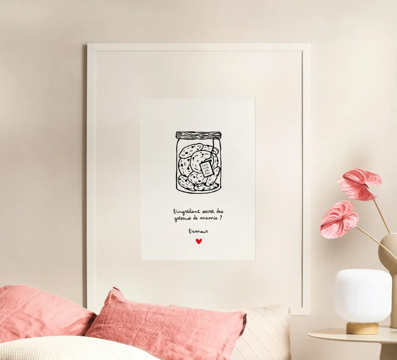 Mamie gâteau poster da Idées & Création