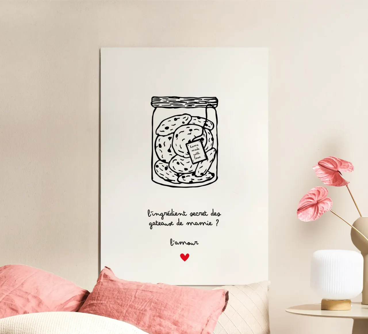 Mamie gâteau poster da Idées & Création