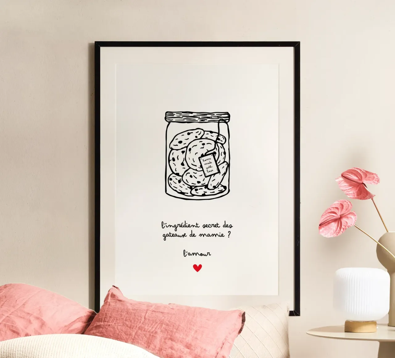 Mamie gâteau poster da Idées & Création