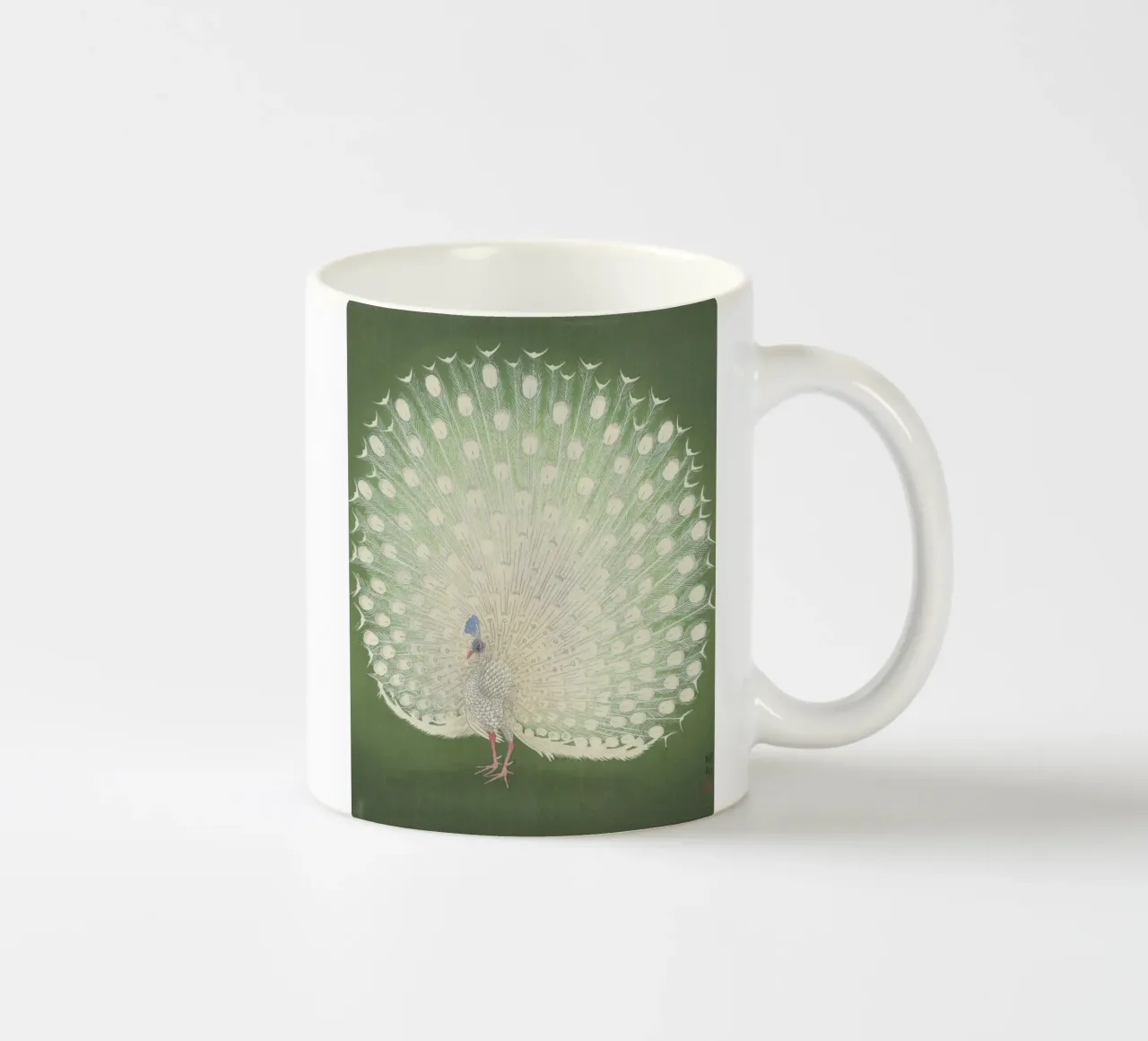 Pavone - Ohara Koson tazza in ceramica da William Store