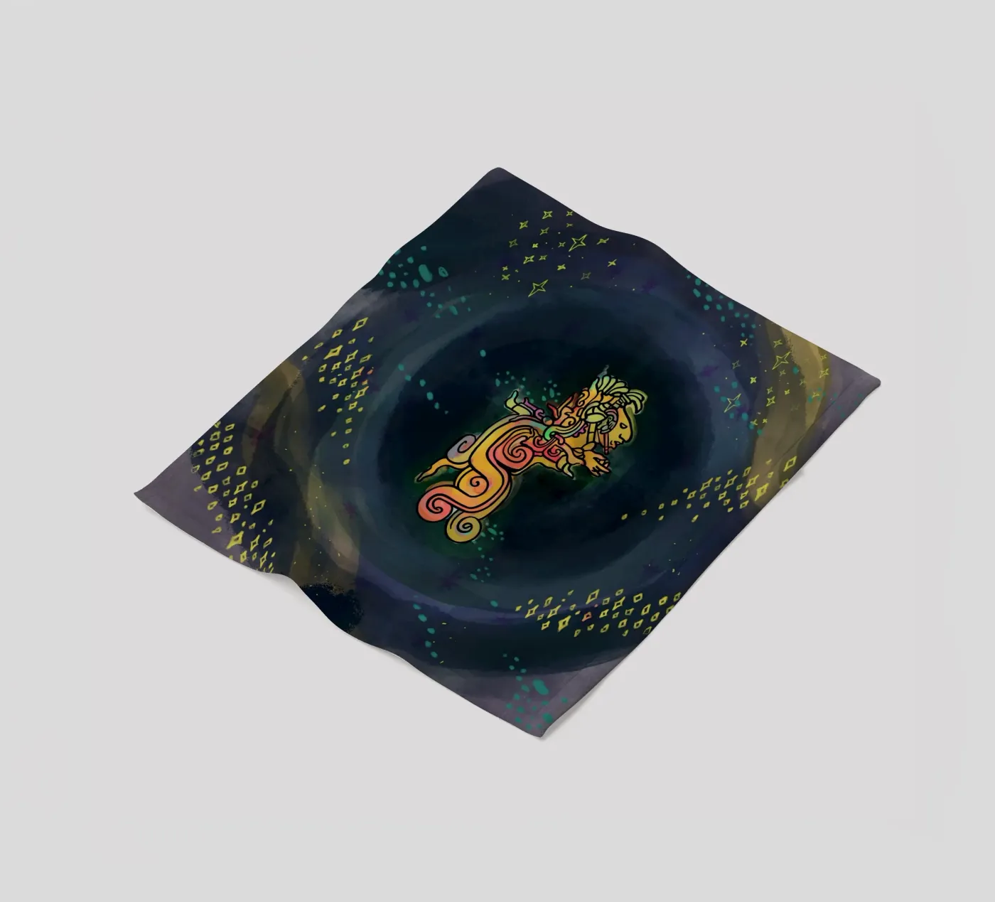 Curious Jupiter Fleecedecke von Charlie's Heart