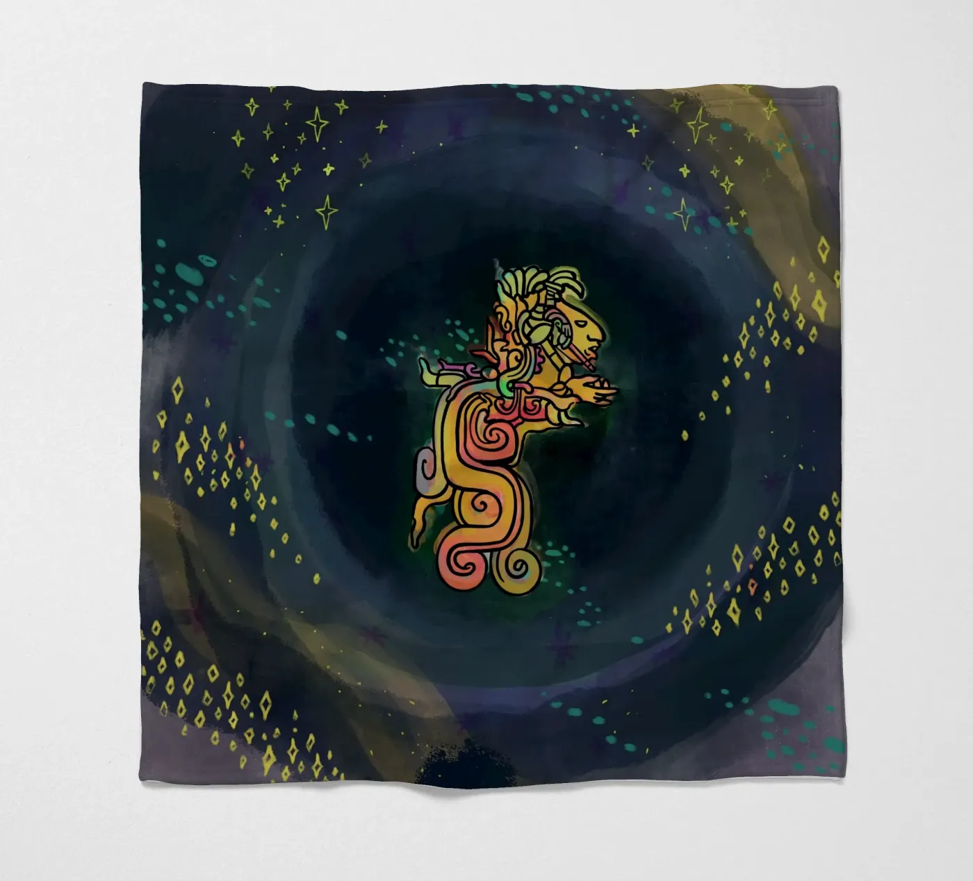 Curious Jupiter Fleecedecke von Charlie's Heart