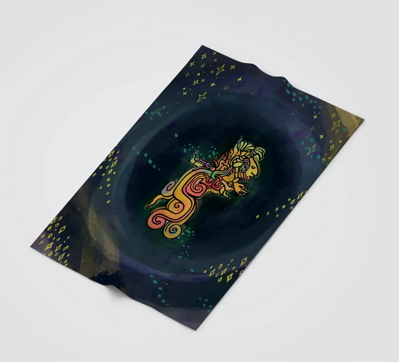 Curious Jupiter Fleecedecke von Charlie's Heart