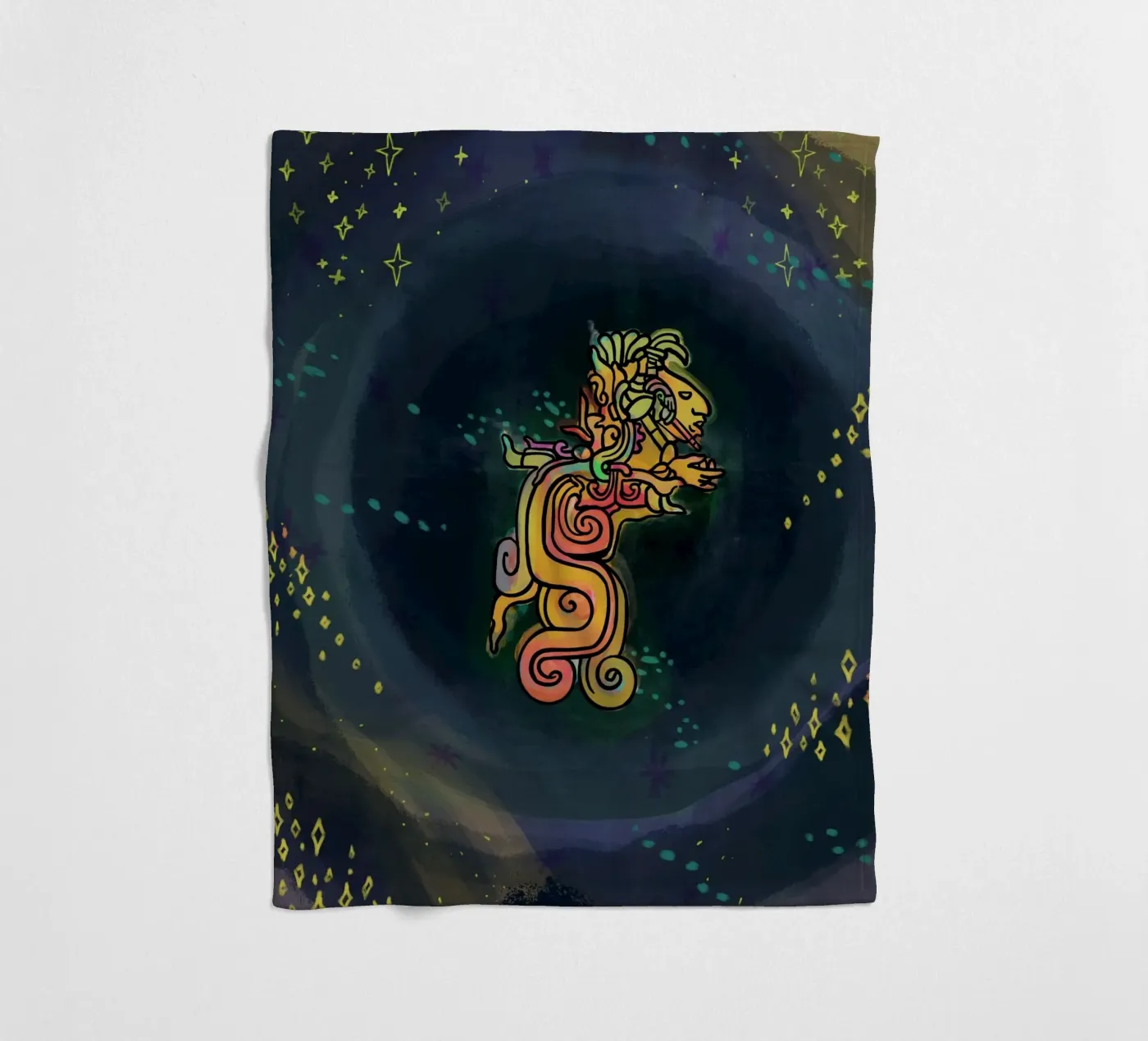 Curious Jupiter Fleecedecke von Charlie's Heart