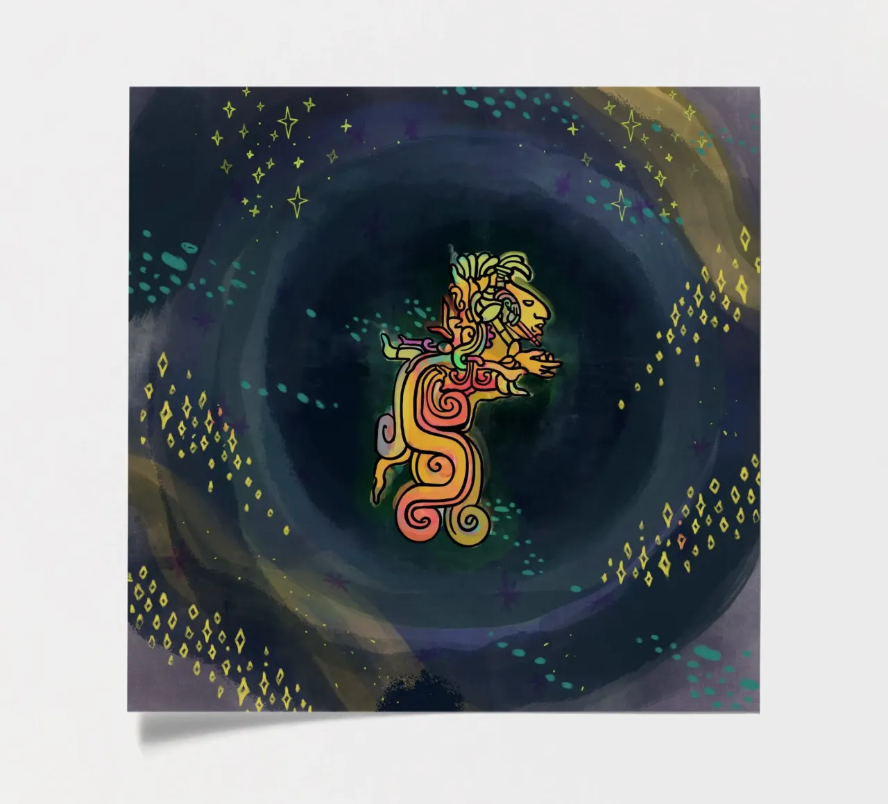 Curious Jupiter stickervel van Charlie's Heart