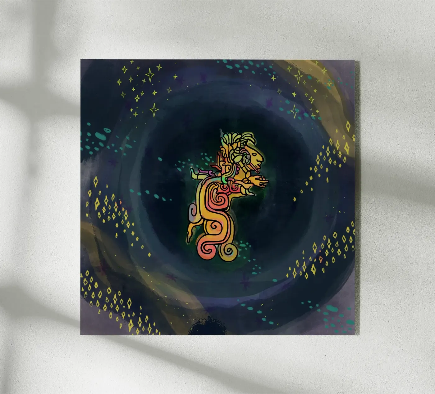 Curious Jupiter plexiglas de Charlie's Heart