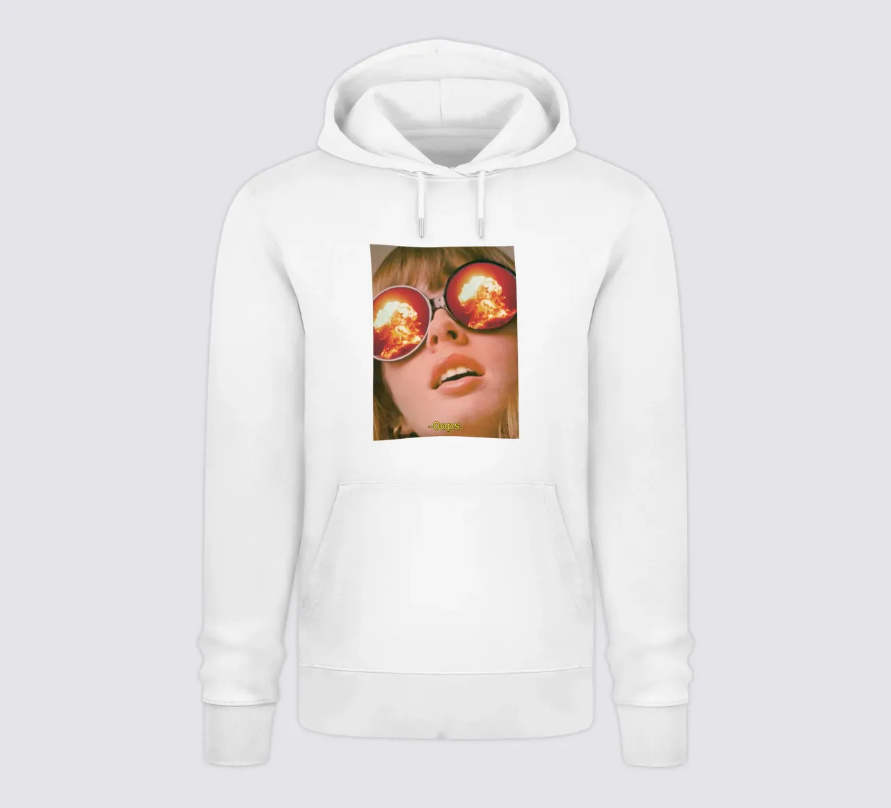 Oops. (The Explosion) felpa con cappuccio da MsGonzalez