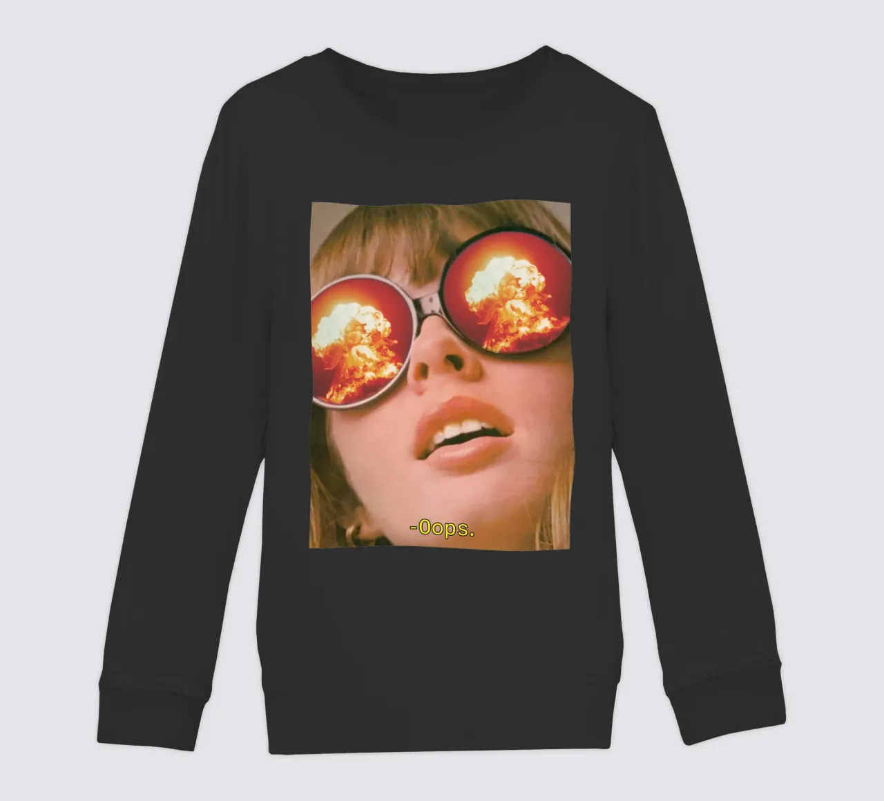 Oops. (The Explosion) felpa bambino da MsGonzalez