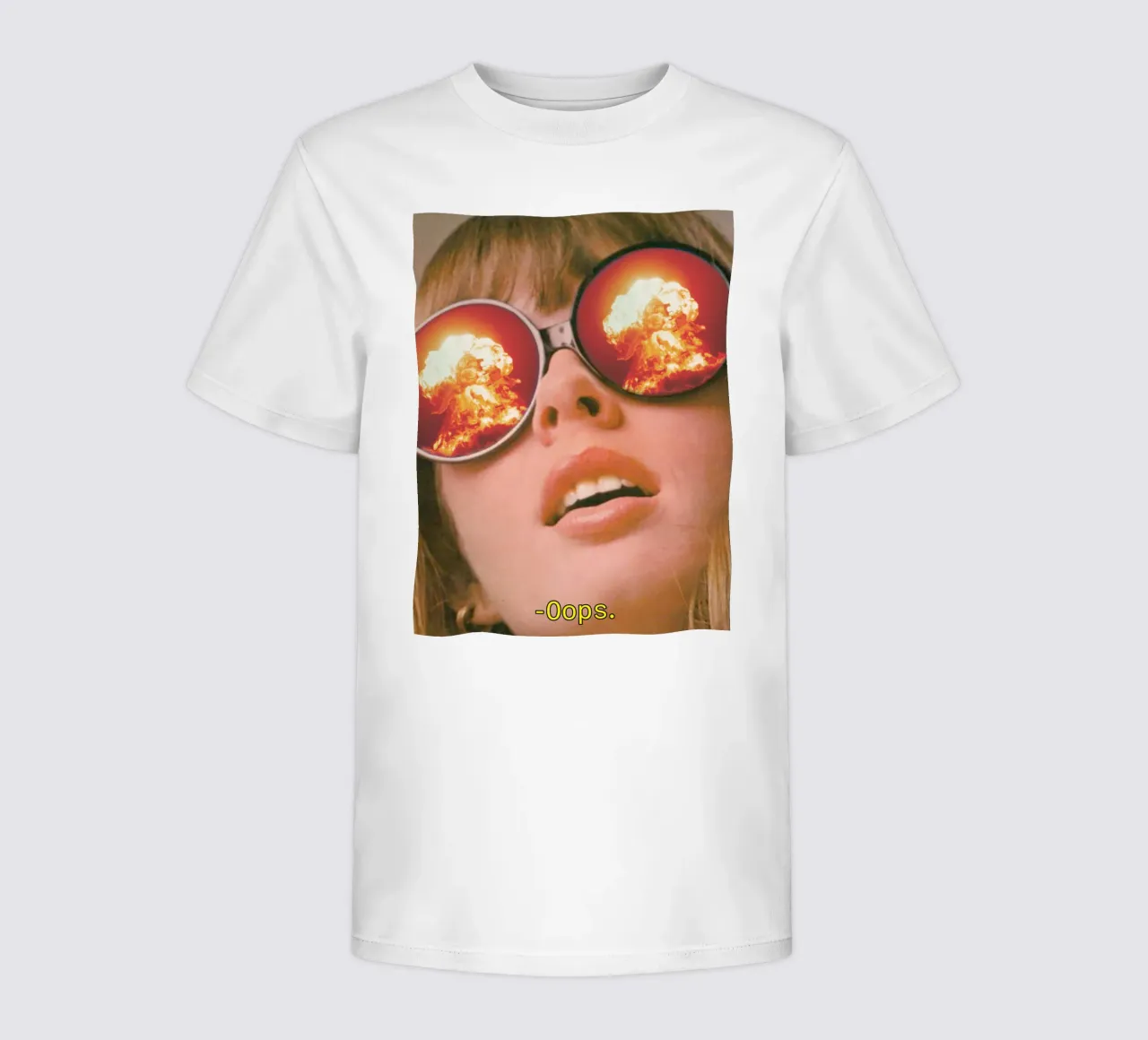 Oops. (The Explosion) t-shirt bambini da MsGonzalez