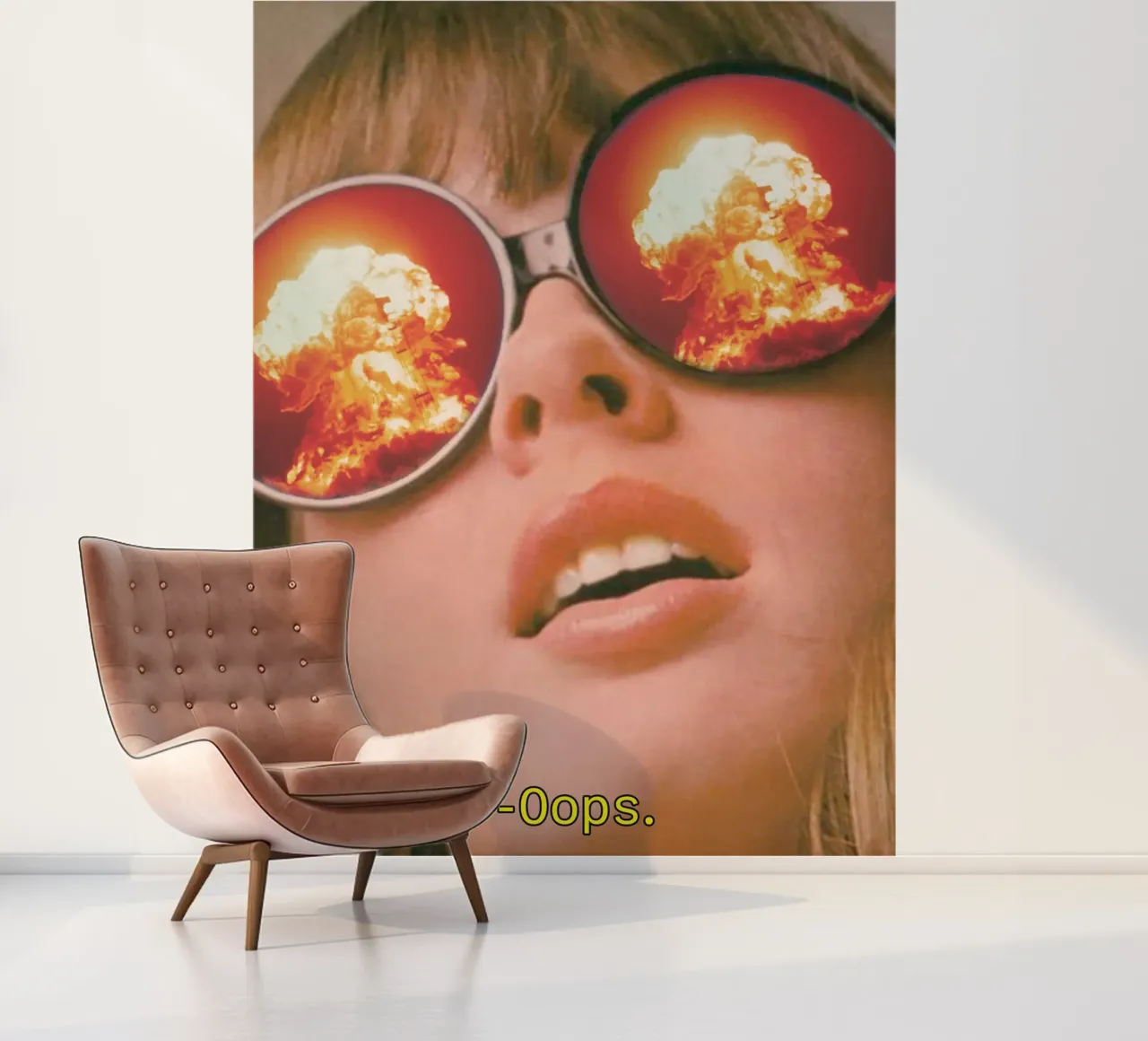 Oops. (The Explosion) fotobehang van MsGonzalez