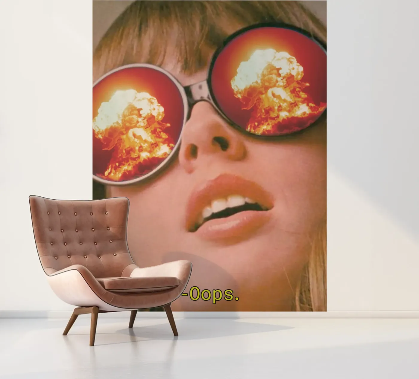 Oops. (The Explosion) fotobehang van MsGonzalez
