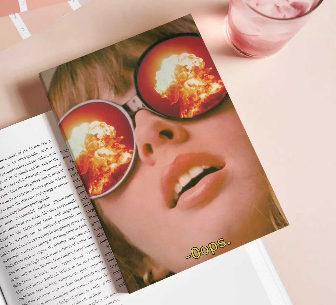 Oops. (The Explosion) notebook by MsGonzalez