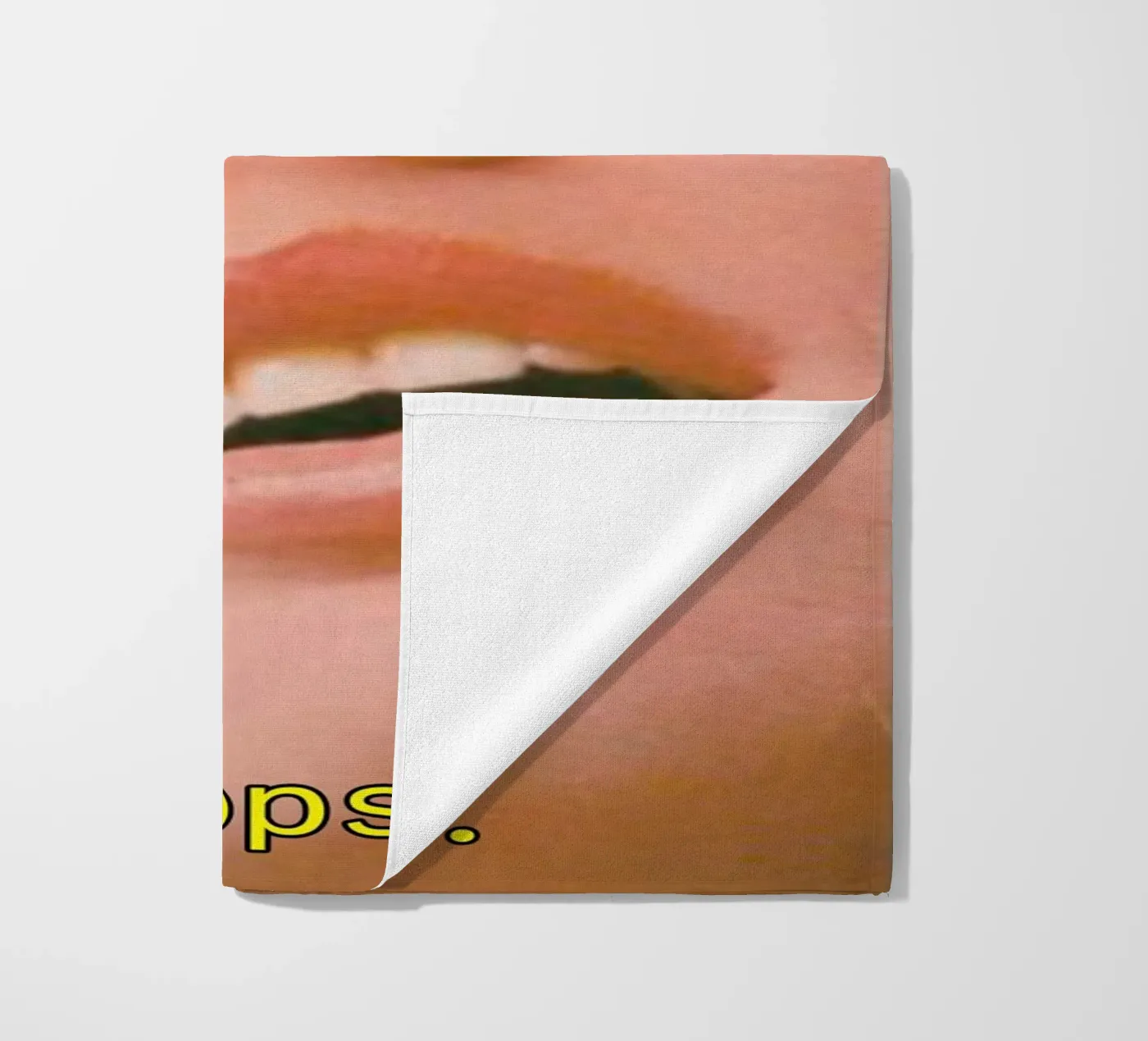 Oops. (The Explosion) Strandtuch von MsGonzalez