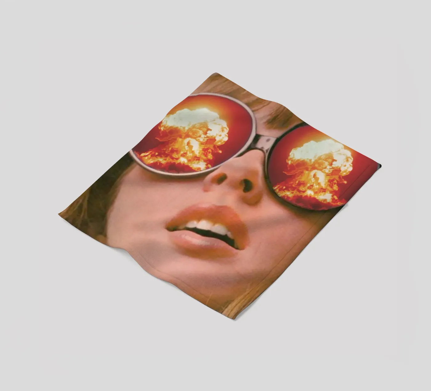 Oops. (The Explosion) fleece blanket by MsGonzalez