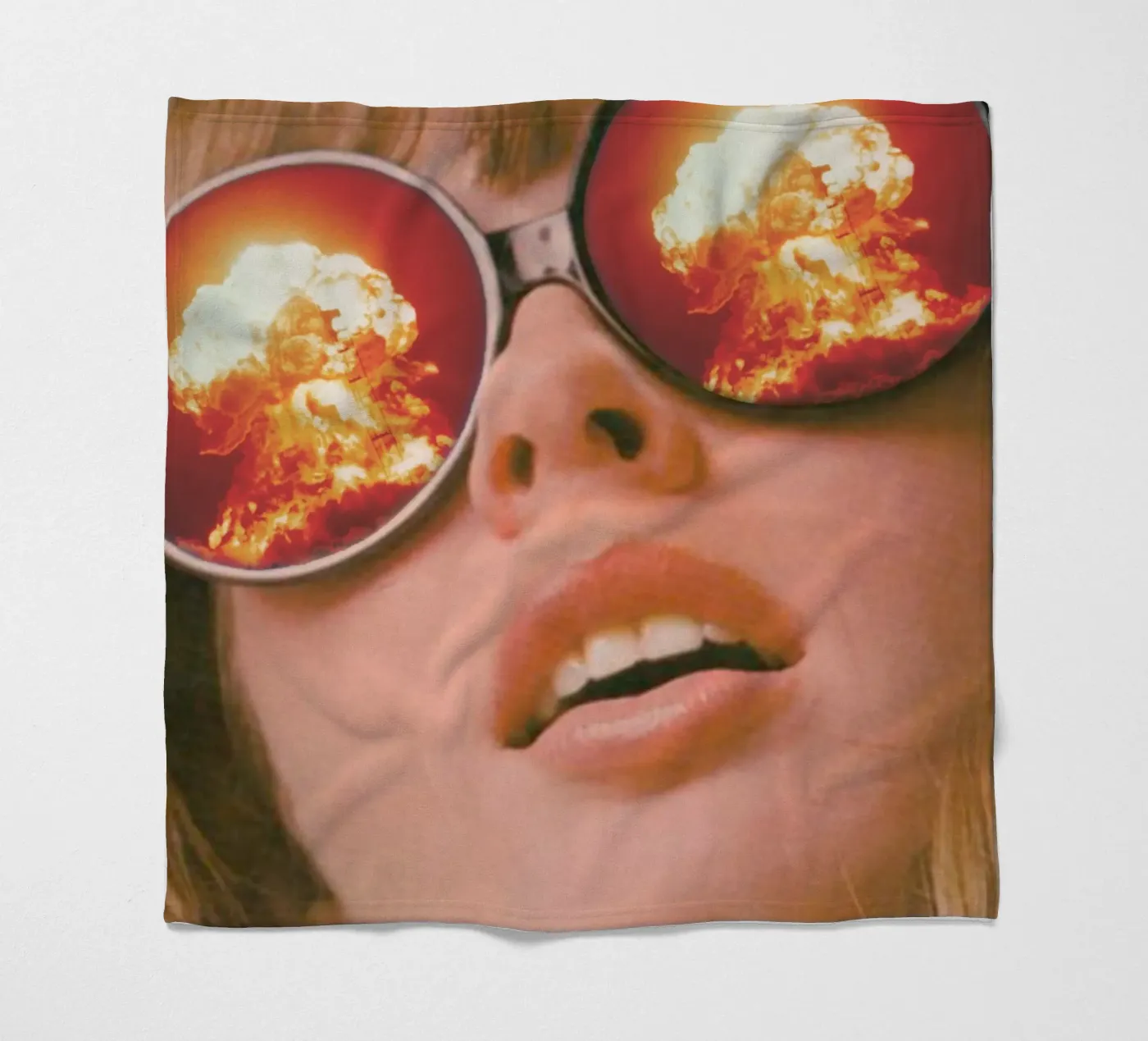 Oops. (The Explosion) fleece blanket by MsGonzalez