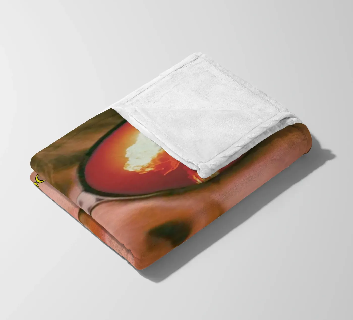 Oops. (The Explosion) fleece blanket by MsGonzalez