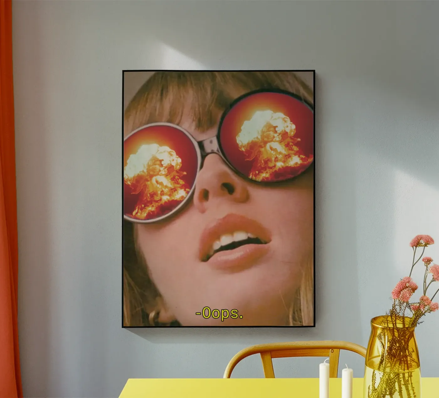Oops. (The Explosion) plexiglas de MsGonzalez